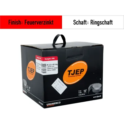 Coilnagel Tjep PC 25/65 - 839065 - feuerverzinkt - 1.600 Nägel