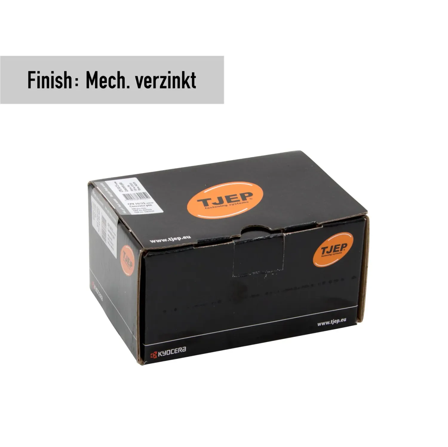 Betonnägel Tjep CPX 3.0 x 25 mm - Stahl mech. verzinkt - 500 Nägel
