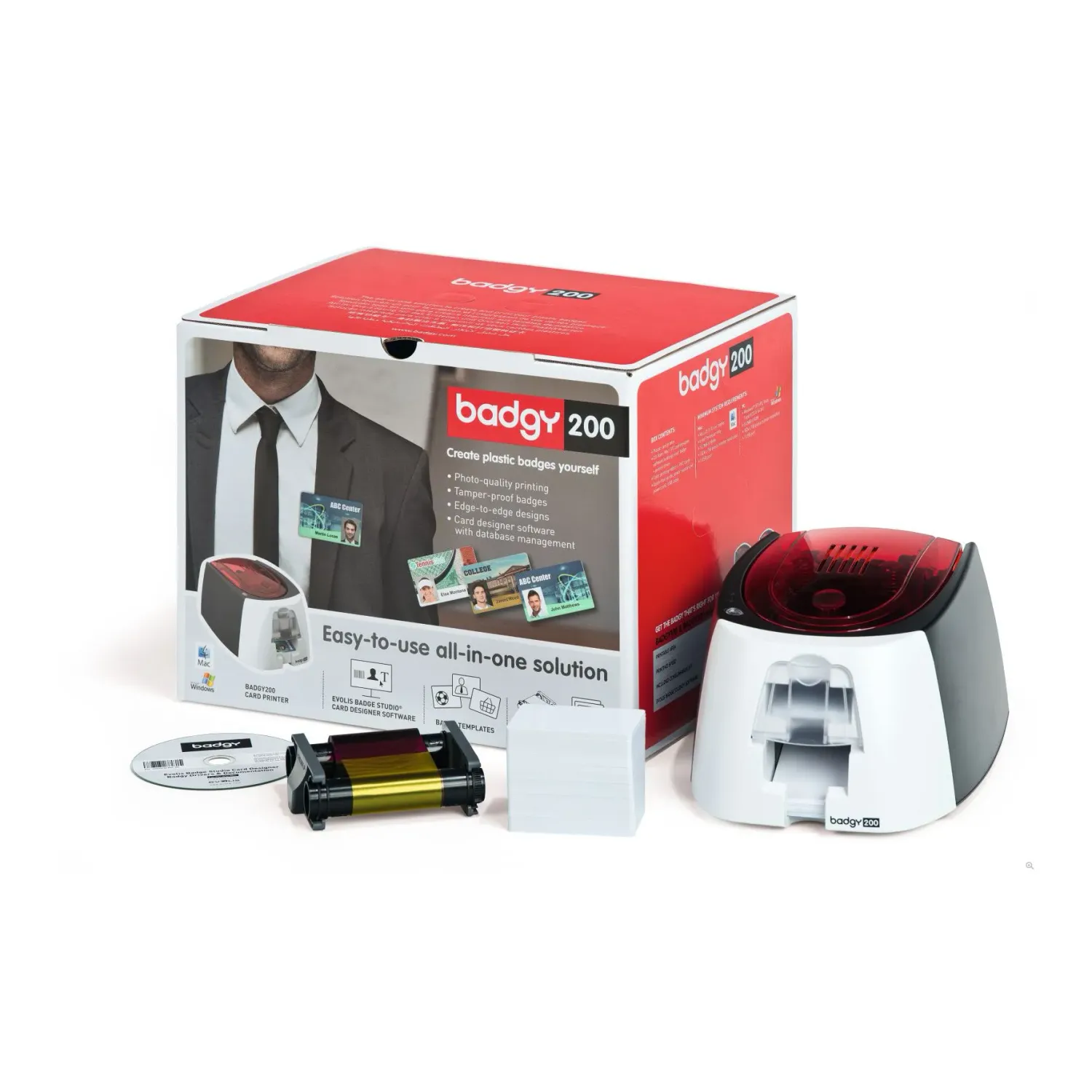 Kartendrucker Evolis Badgy 200