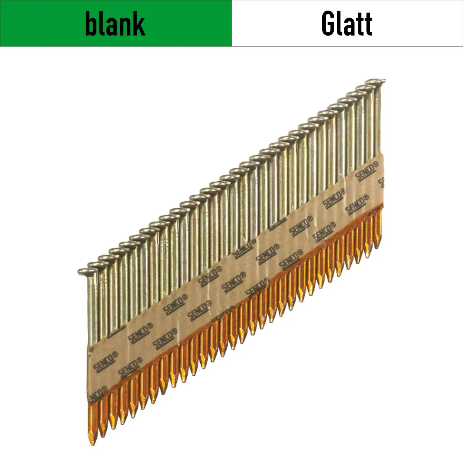 Streifennagel Senco GC57APBKR - blank - 2.9 x 75 mm - 2.000 Nägel