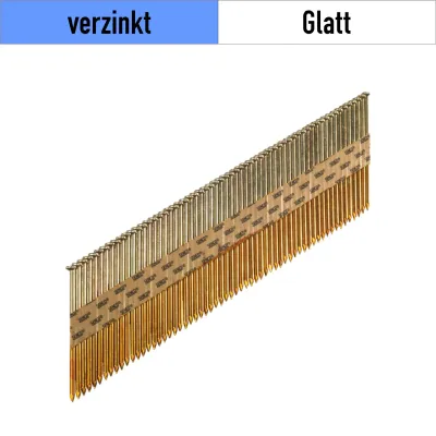 Streifennagel Senco HC57AABKR - verzinkt - 3.1 x 75 mm - 2.000 Nägel