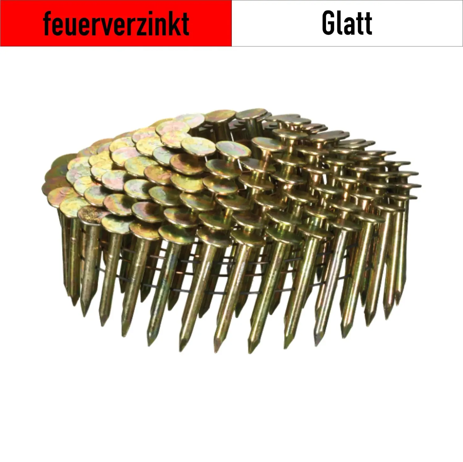 Dachpappnagel Senco HJ13ASAVR - feuerverzinkt - 3.1x25 mm - 1.800 Nägel