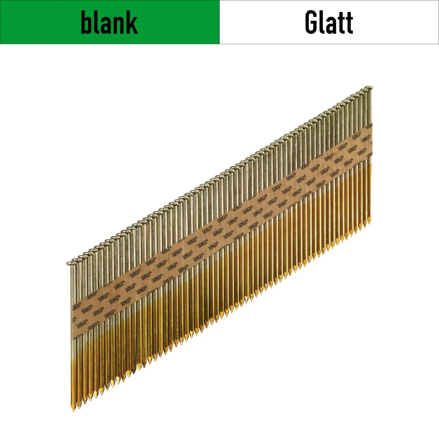 Streifennagel Senco KC60APB - blank - 3.3 x 100 mm - 3.000 Nägel