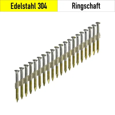 Senco NN18AGBMR Ankernagel 4.1x40 mm - Edelstahl - 1.000 Nägel