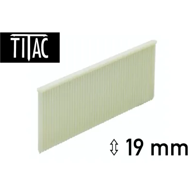 Titac Kunststoff Brads 19 mm - 1.000 Brads