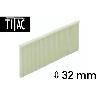 Titac Kunststoff Brads 32 mm - 1.000 Brads