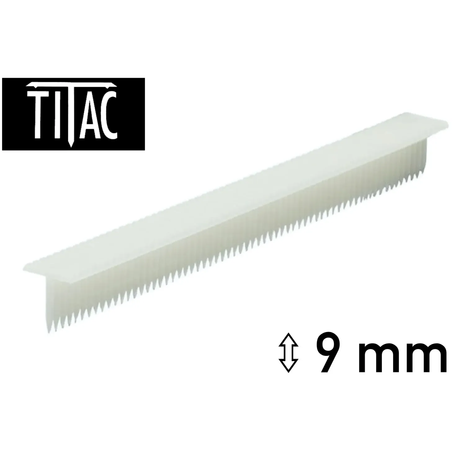 Titac Kunststoff T-Pins 9 mm - 2.500 Pins