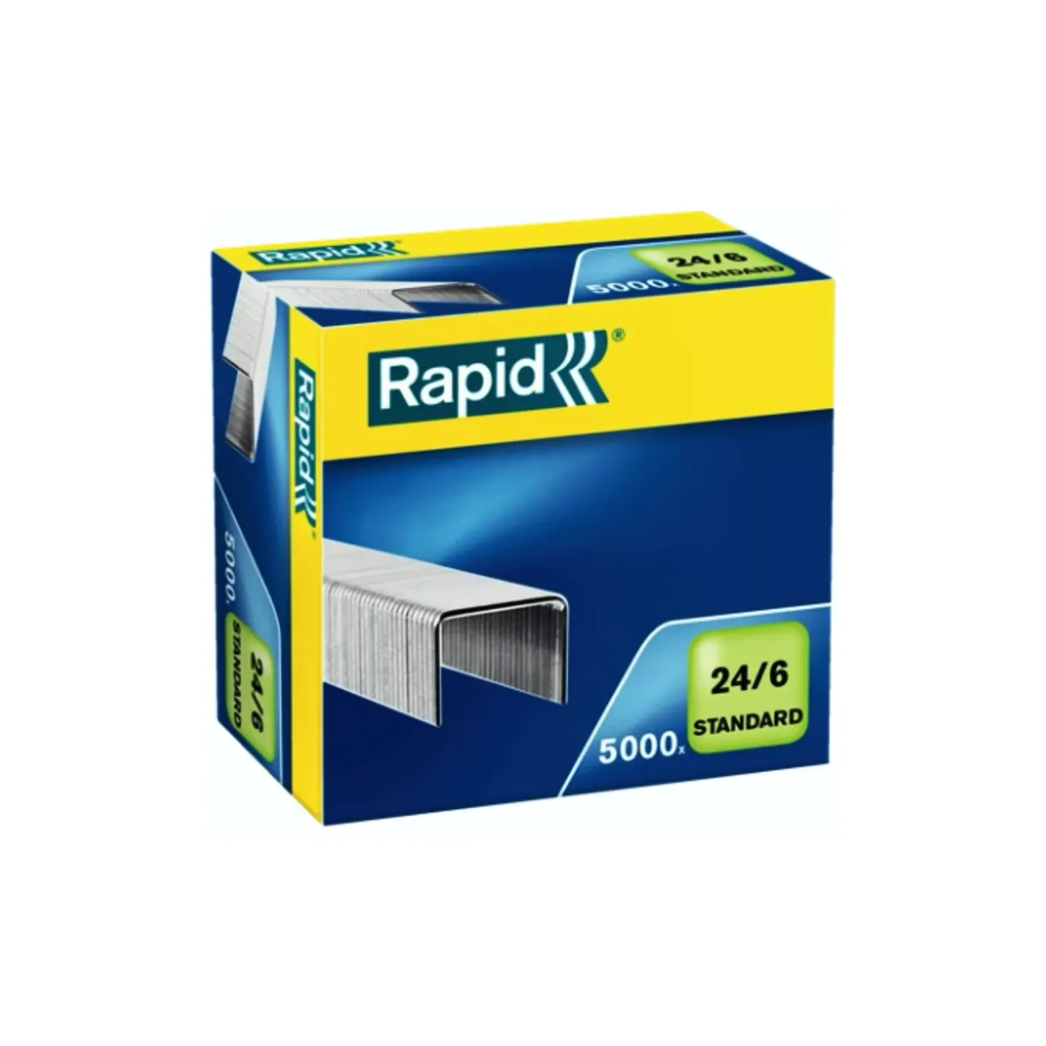 5.000 Heftklammer 24/6 nk verzinkt Rapid