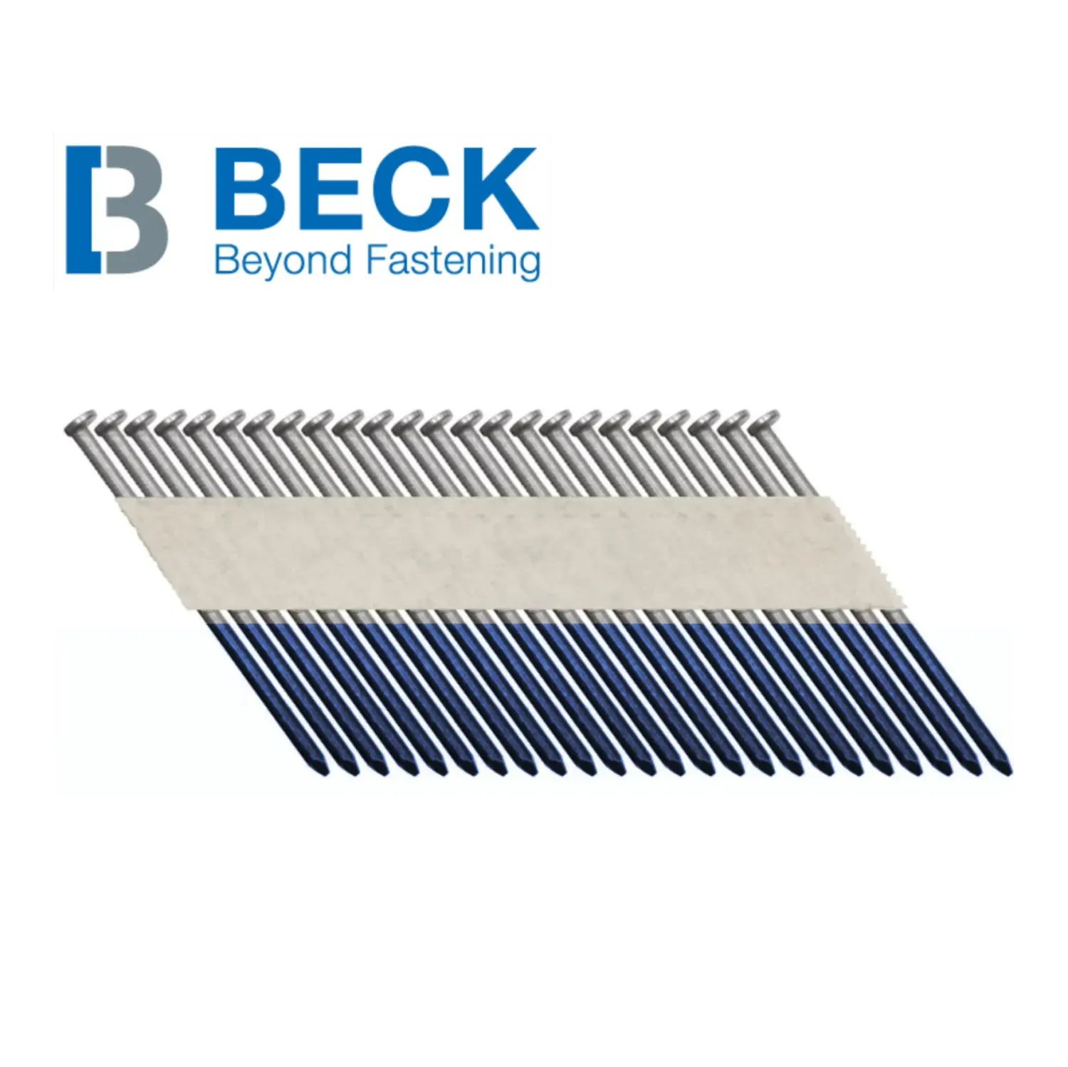 Beck Streifennagel Papiergebunden Offset - Rundkopf - 2.9 x 75 mm verzinkt Diamond