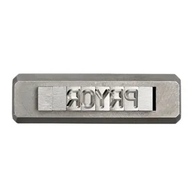 PRYOR Stahltype einzeln auswechselbar