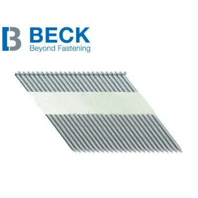 Beck Streifennagel Papiergebunden - D-Kopf - 3.1 x 82 mm - verzinkt