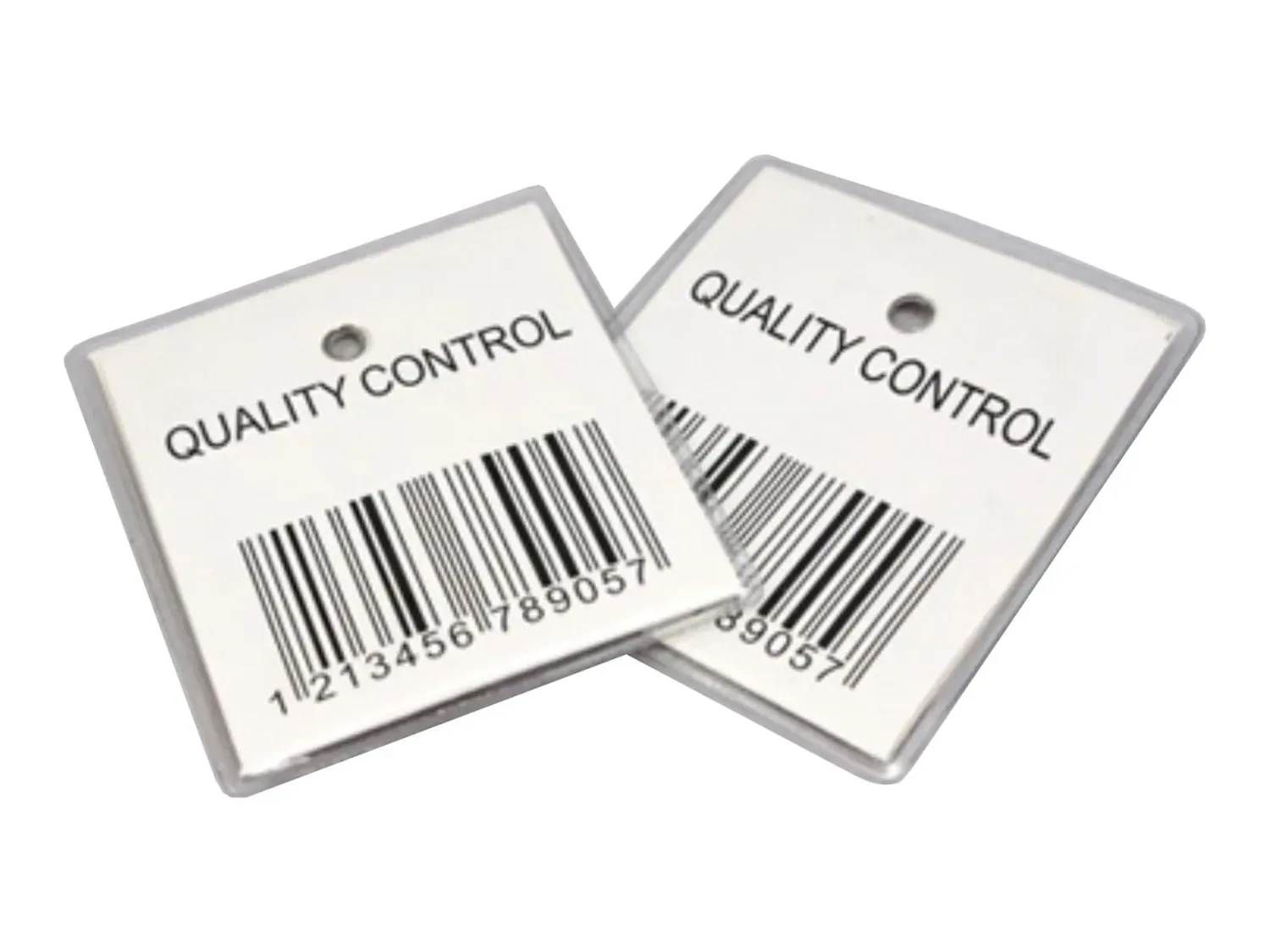 Softetiketten 4x4 cm - Softtags RF 8.2 MHz