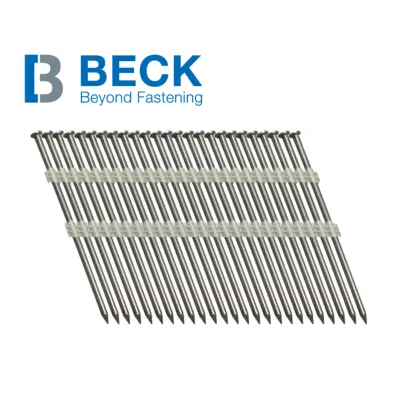 Beck Streifennagel Plastikgebunden - Rundkopf - 3.8 x 130 mm