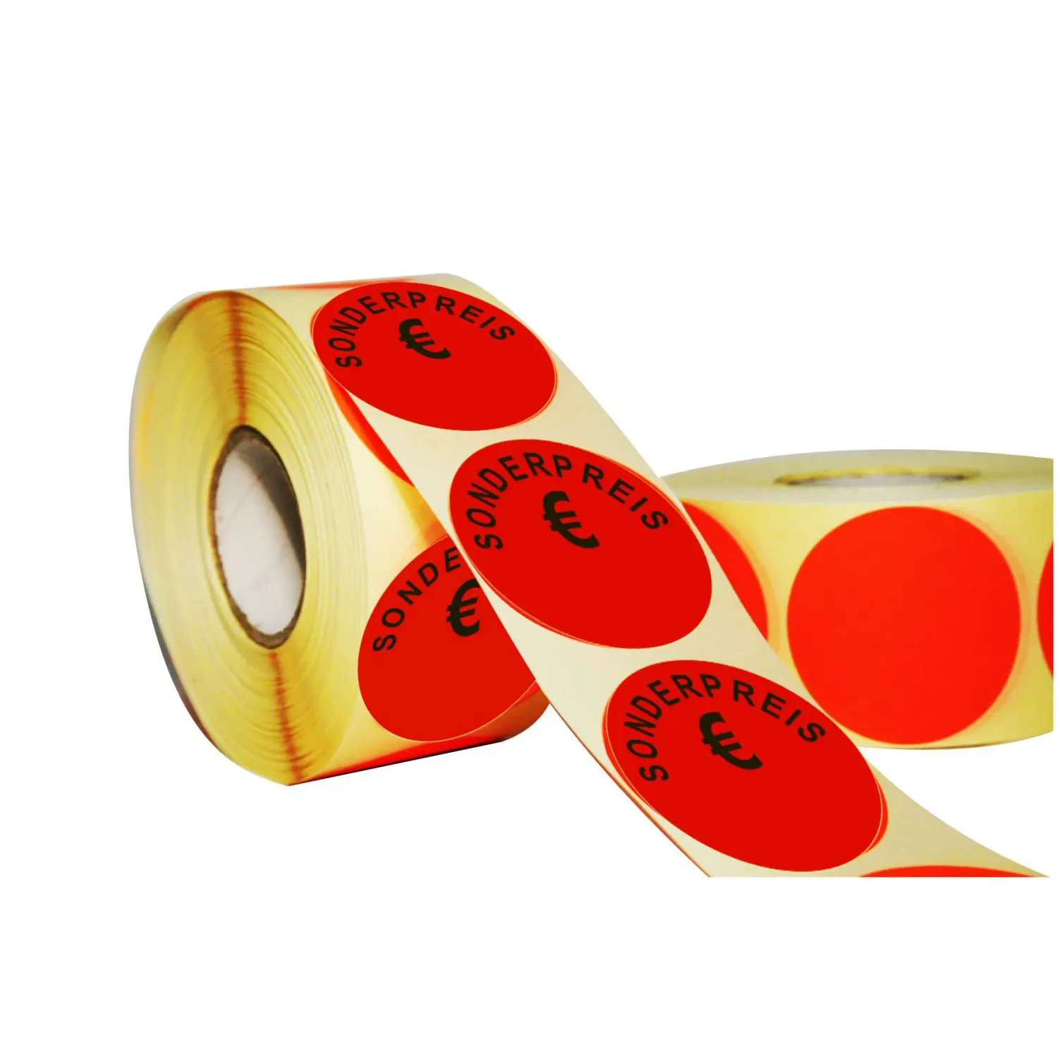 Aktionsetiketten 50 mm Durchmesser - Sonderpreis €