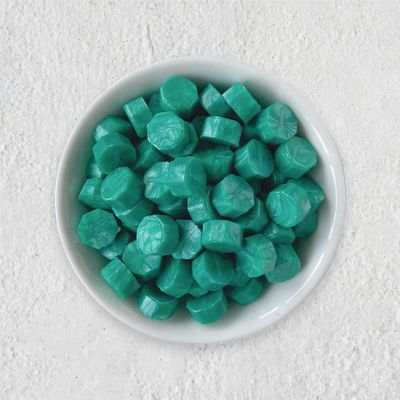 Siegelwachs in Perlen - Türkis - Granulat
