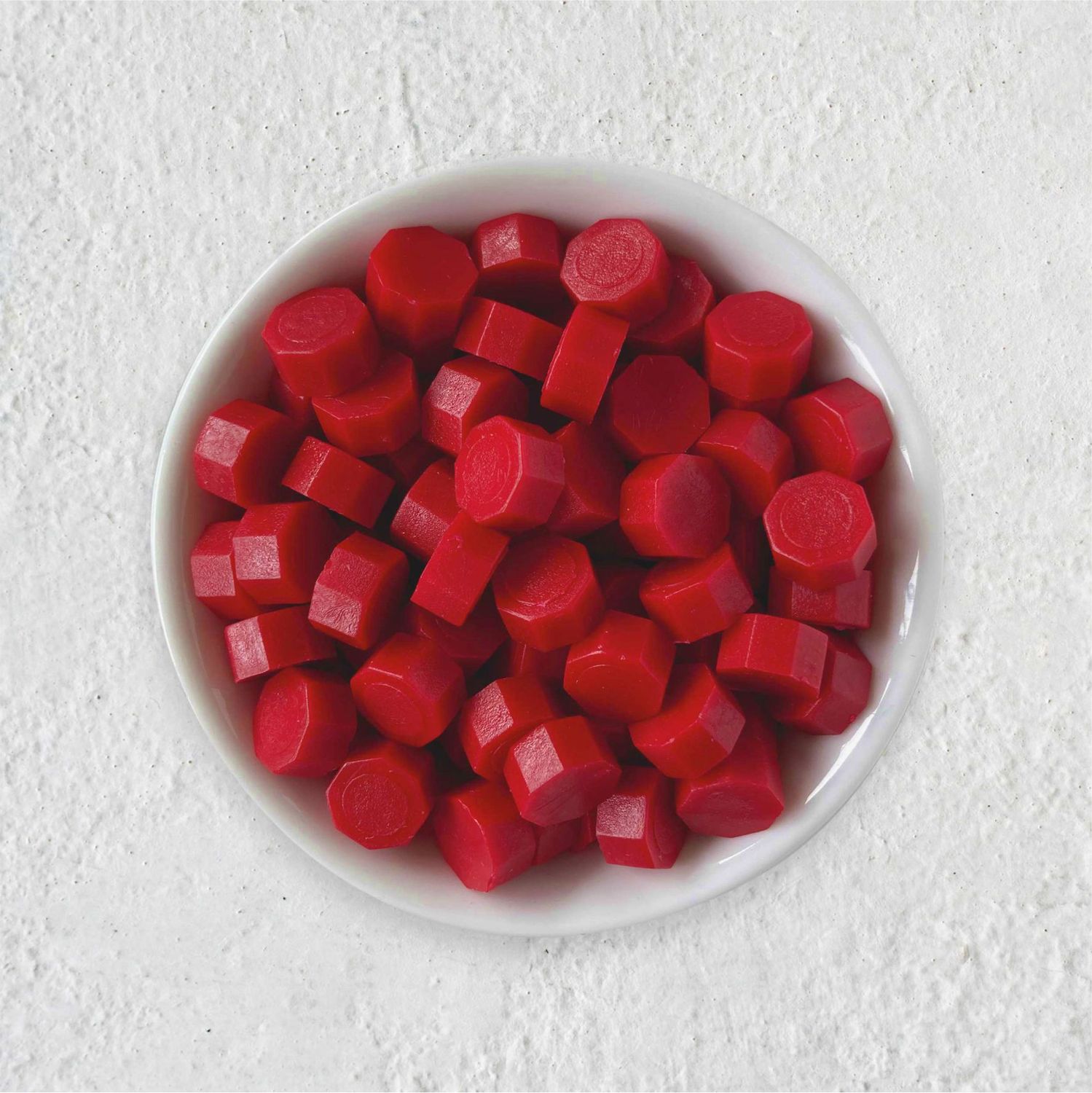 Siegelwachs in Perlen - Scharlachrot - Granulat