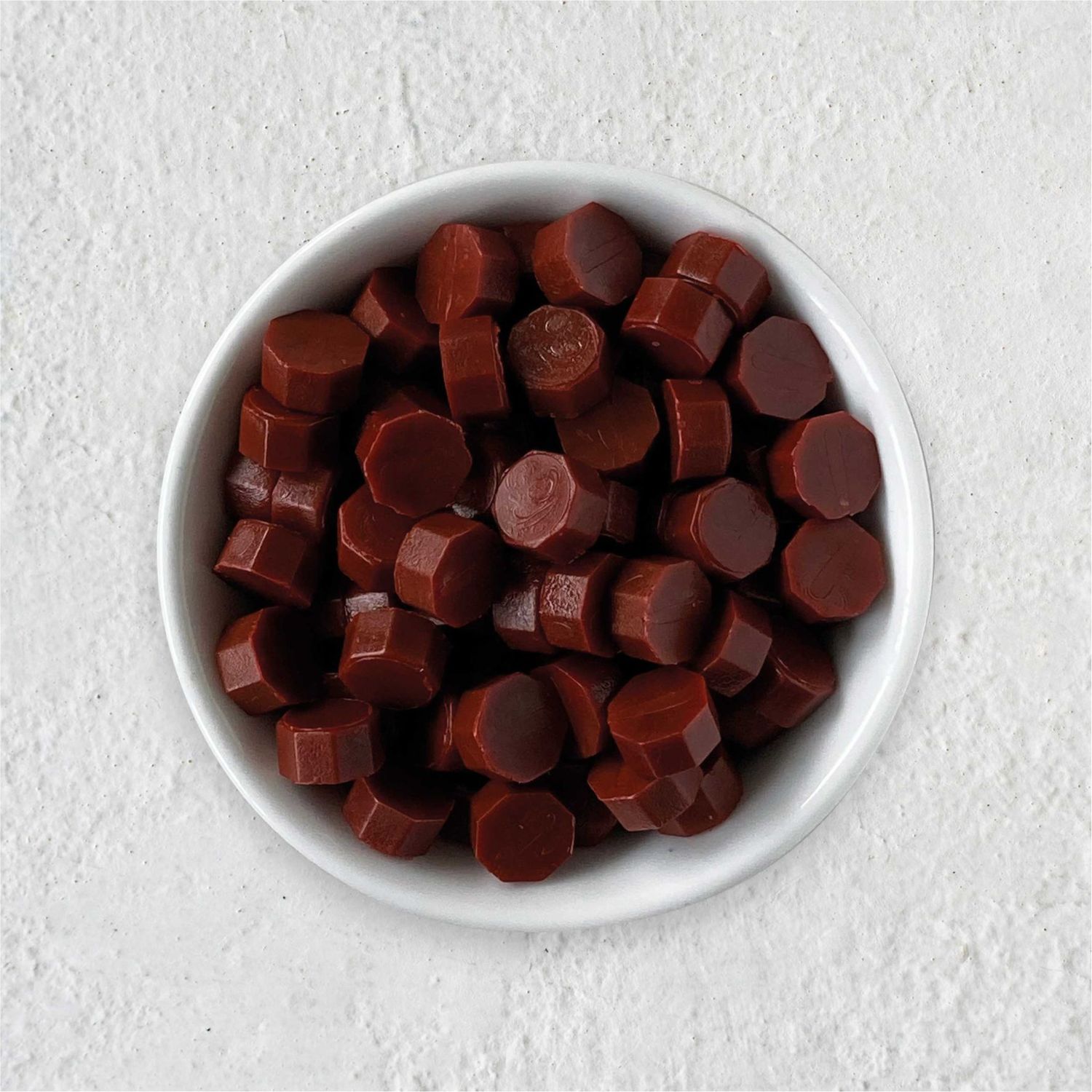 Siegelwachs in Perlen - Siena gebrannt - Granulat