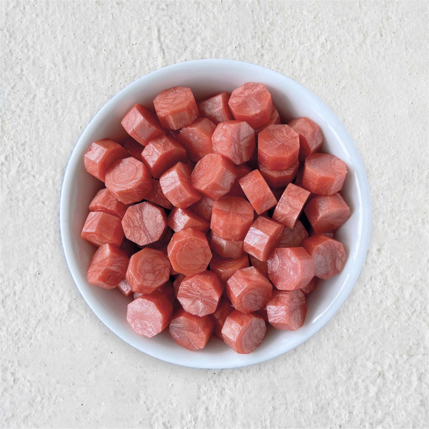 Siegelwachs in Perlen - Lachs - Granulat