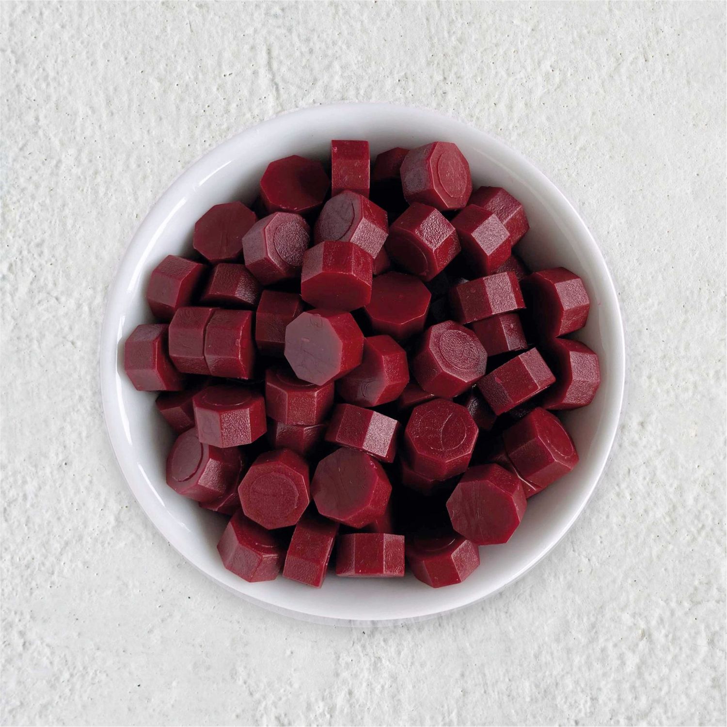 Siegelwachs in Perlen - Bordeauxrot - Granulat