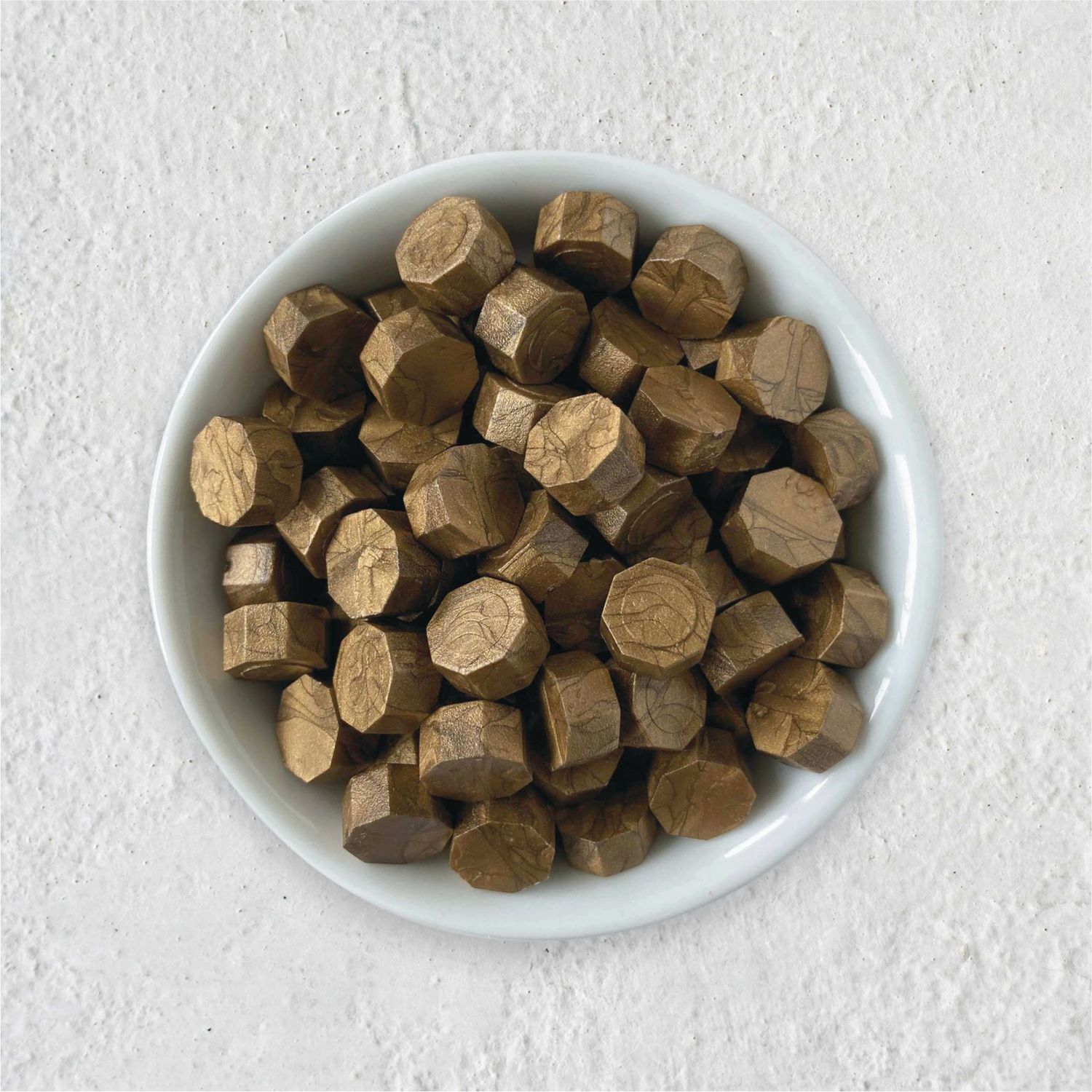 Siegelwachs in Perlen - Bronze - Granulat