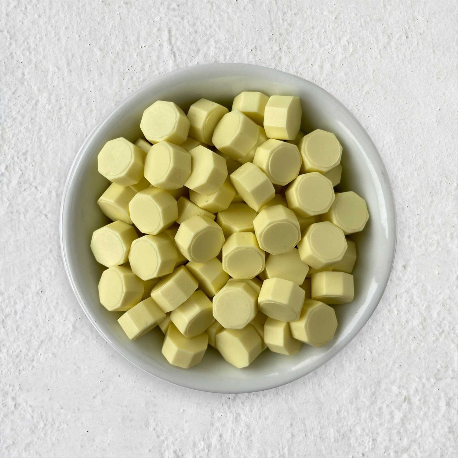 Siegelwachs in Perlen - Zitronengelb - Granulat