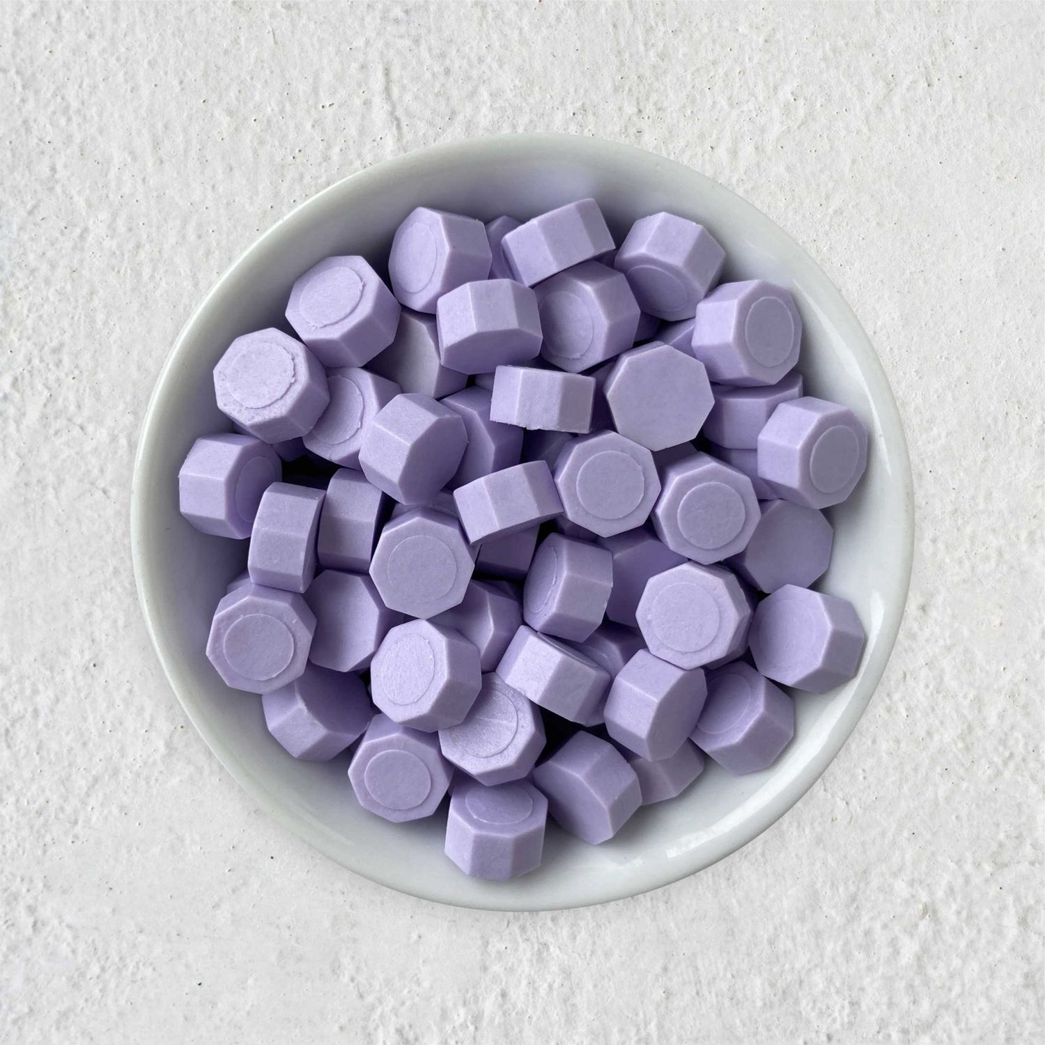 Siegelwachs in Perlen - Lavendel - Granulat