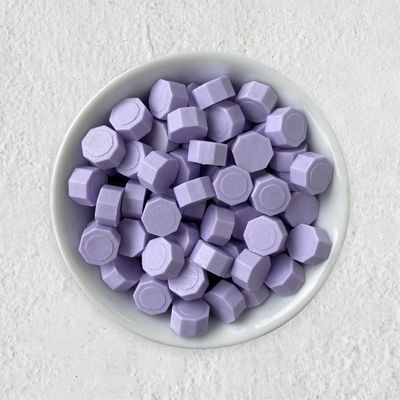 Siegelwachs in Perlen - Lavendel - Granulat