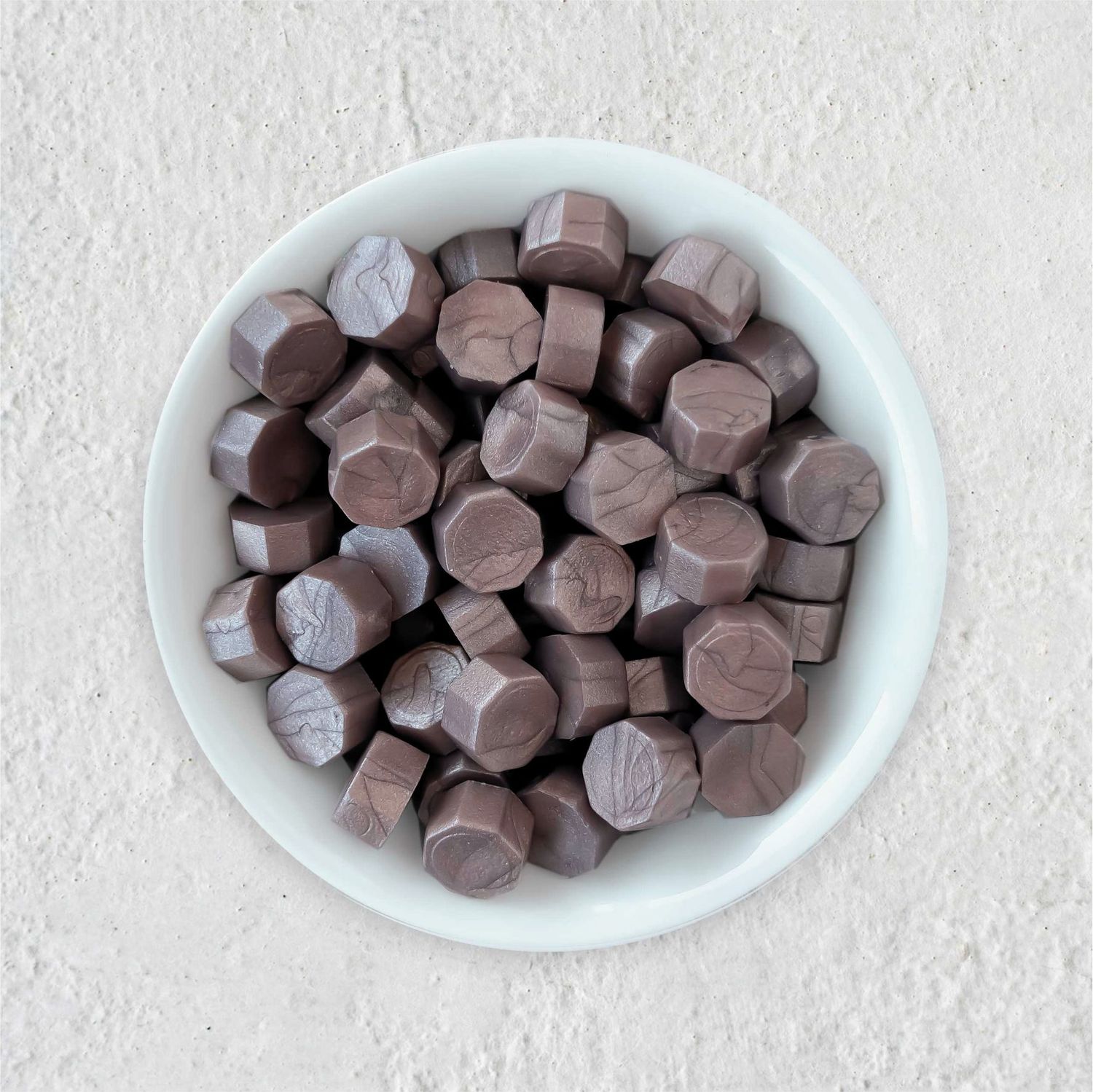 Siegelwachs in Perlen - Champagner-rosa - Granulat