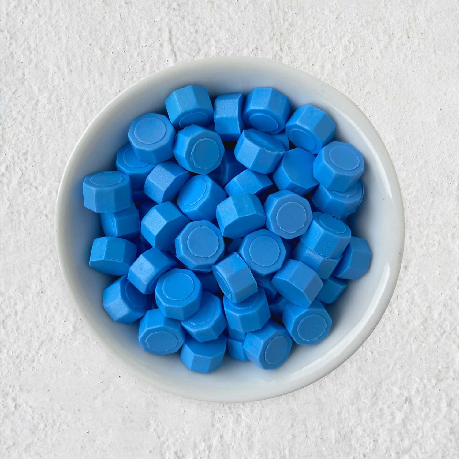 Siegelwachs in Perlen - Ozeanblau - Granulat