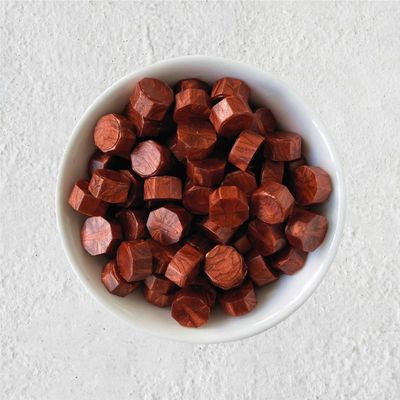 Siegelwachs in Perlen - Kupferrot - Granulat