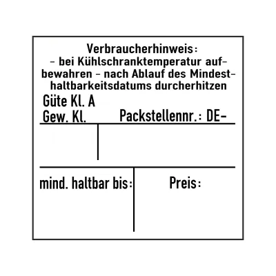 Etiketten 29x28 mm Eier