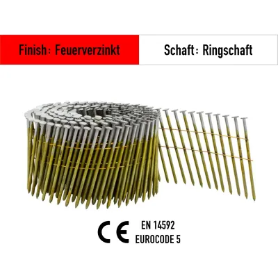 Coilnagel Tjep CN feuerverzinkt