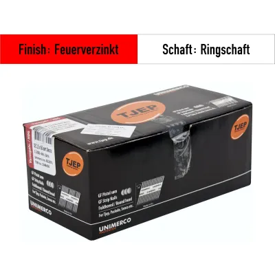 Streifennagel Tjep GF 28/50 feuerverzinkt Decra - 1.200 Nägel