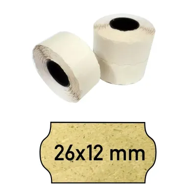 Etiketten 26x12 mm Gras Eco