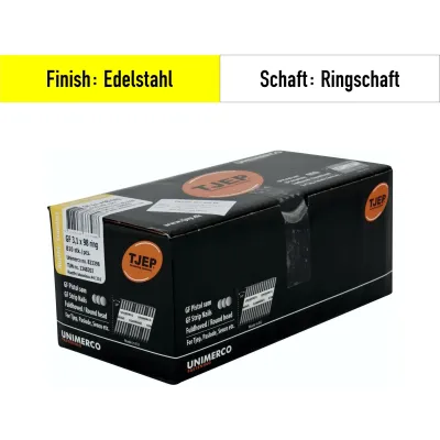 Streifennagel Tjep GF 31/98 V4A Edelstahl rostfrei - 810 Nägel