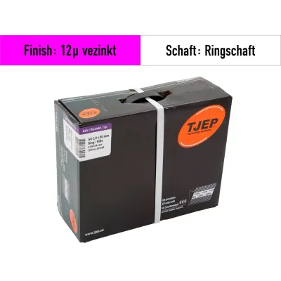 Streifennagel Tjep GR 28/80 12µ verzinkt - 4.000 Nägel