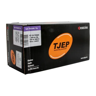 Klammer Tjep PZ-16/32 12µ verzinkt - 11.000 Klammern