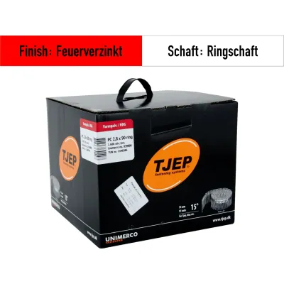 Coilnagel Tjep PC 28/90 - 839090 - feuerverzinkt - 1.600 Nägel