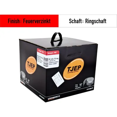 Coilnagel Tjep PC 28/75 - 839075 - feuerverzinkt - 1.600 Nägel