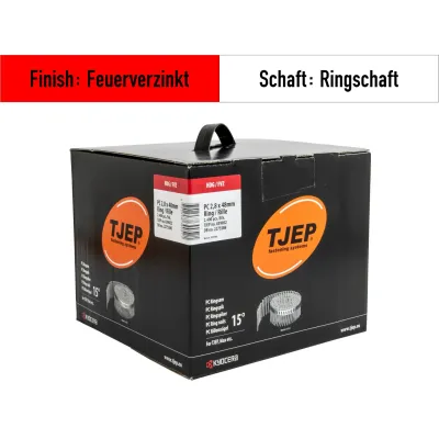 Coilnagel Tjep PC 28/48 - 839052 - feuerverzinkt - 2.400 Nägel