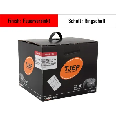 Coilnagel Tjep PC 28/65 - 839066 - feuerverzinkt - 1.600 Nägel