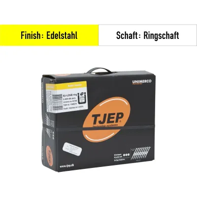 Ankernägel Tjep KA 40-40 mm Länge - Edelstahl A4 - 2.400 Nägel