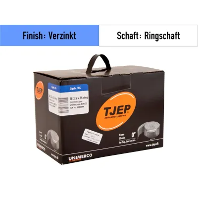 Coilnagel Tjep ZE 25/35 - 835135 - verzinkt - 2.600 Nägel