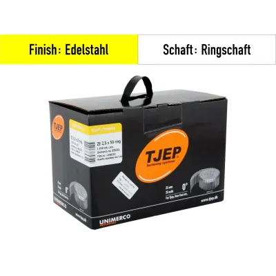 Coilnagel Tjep ZE 25/50 - 835351 - V4A Edelstahl - 1.950 Nägel