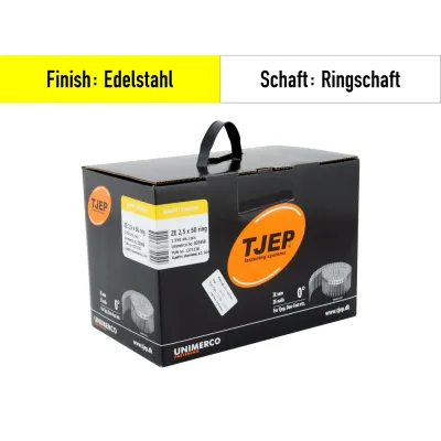Coilnagel Tjep ZE 25/65 - 835465 - V2A Edelstahl - 1.300 Nägel