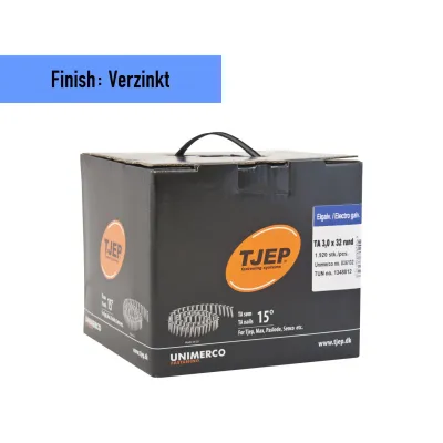 Dachpappnägel TA 30/32 - 32 mm Länge - verzinkt - 1.920 Nägel