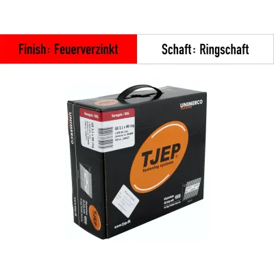Streifennagel Tjep GR 31/98 feuerverzinkt - Jumbo - 2.800 Nägel