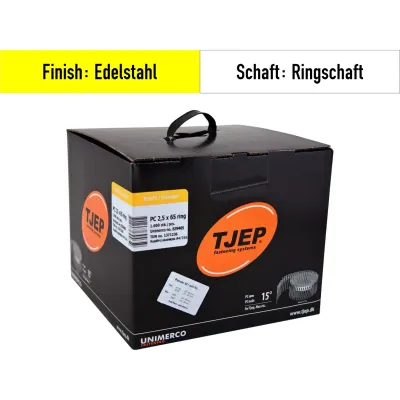 Coilnagel Tjep PC 25/65 - 839465 - V4A Edelstahl - 1.600 Nägel