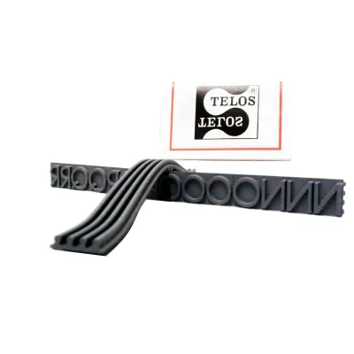 TELOS Klischee mit Rippenprofil