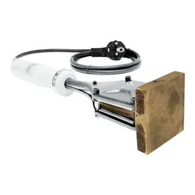 Textplatte für Brennstempel ALK T6 70x70 mm inkl. Gravur